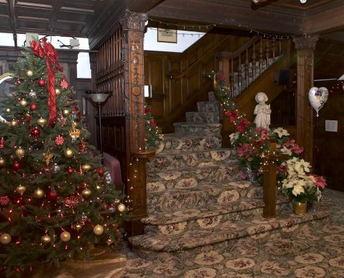 Interior staircase